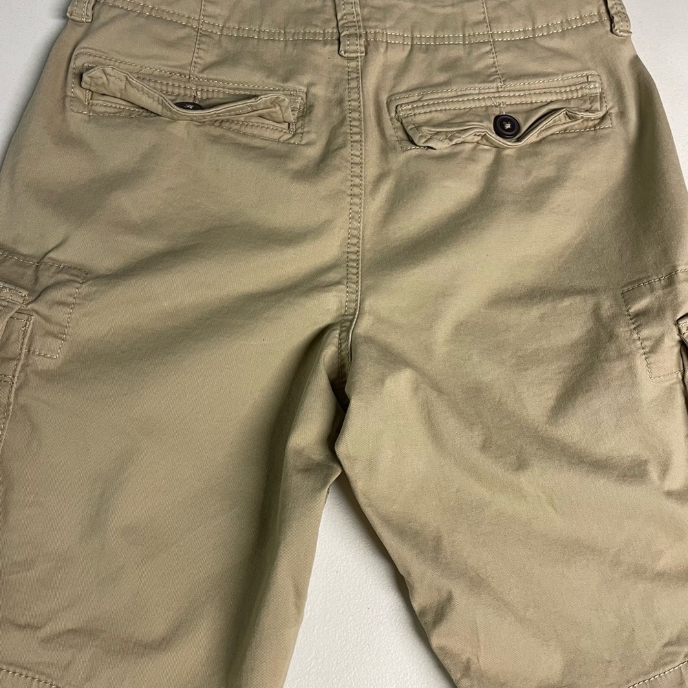 Aeropostale Kids Casual Cargo shorts- Khaki - Picture 3 of 8